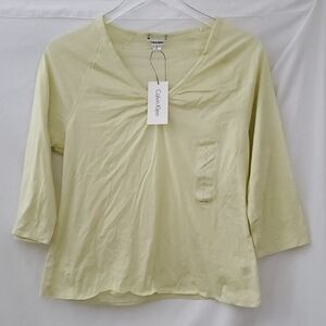 NWT Calvin Klein Light Green T-shirt